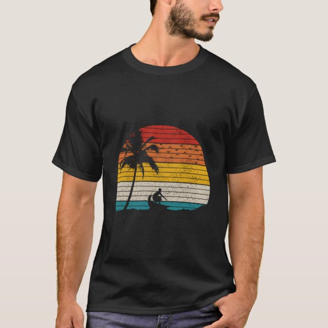 Vintag Surfer Retro Surfing Beach Surfen T-Shirt (Vorderseite)