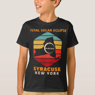 Vintag Syrakus New York Total Solar Eclipse 2024 T-Shirt