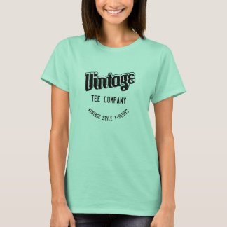 Vintag T-Shirt Co. Ladys Ringer T - Shirt