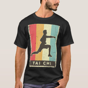 Vintag Tai Chi Sport Retro Poster T-Shirt