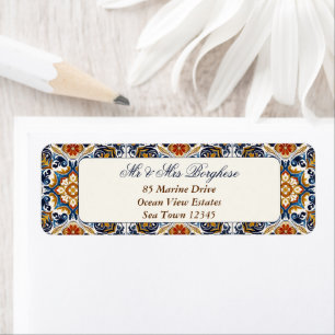 Vintag Talavera Azulejo Blauen Fliesen Hochzeit