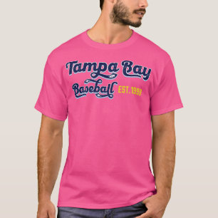 Vintag Tampa Bay Baseball Est 1998 Baseball Lover T-Shirt