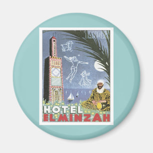 Vintag Tangier Marokko Magnet