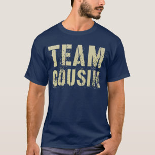 Vintag TEAM COUSIN Funny Oma Granddad Reeduca T-Shirt