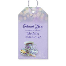 Vintag Tee Party Brautparty Lavender