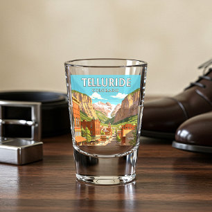 Vintag Telluride Colorado Schnapsglas