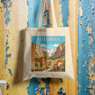 Vintag Telluride Colorado Tragetasche