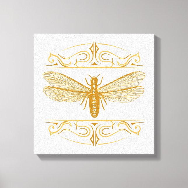 Vintag Termite Leinwanddruck (Vorderseite)