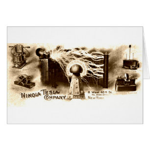 Vintag Tesla Letterhead