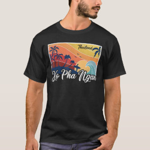 Vintag Thailand Urlaub Reisen Asien Thai Koh Ko T-Shirt