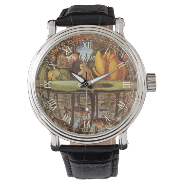 Vintag Thumbelina Fairy Tale, Eleanor Vere Boyle Armbanduhr (Vorderseite)