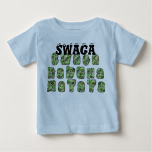 Vintag Tight Swaga Hakuna Matata Säugling T - Shir Baby T-shirt
