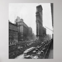 Vintag Times Square NYC Fotograf (1911)