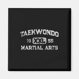 Vintag Tkd Taekwondo Student Martial Karate Marti Magnet
