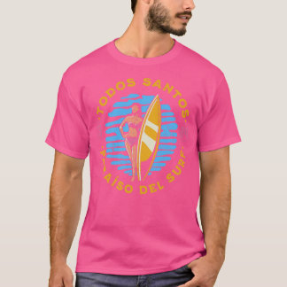 Vintag Todos Santos Mexico Surfers Paradies Retro T-Shirt