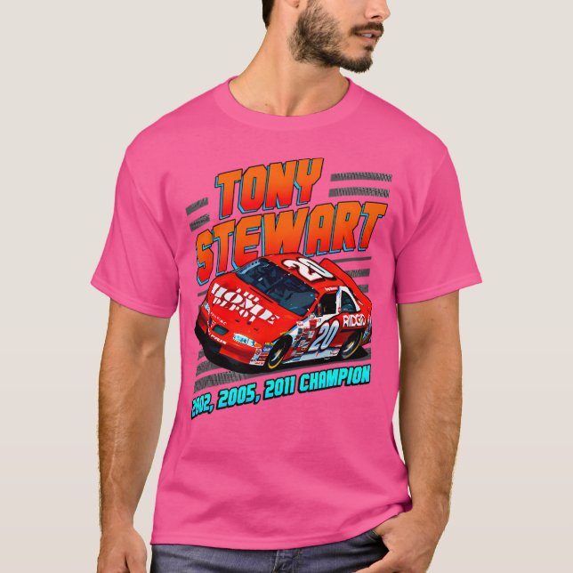 Vintag Tony Stewart 20 Legend T-Shirt (Vorderseite)