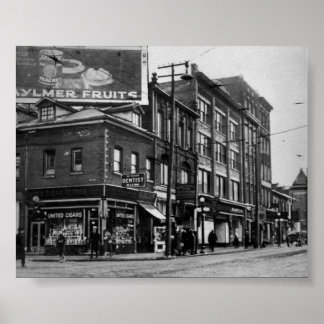 Vintag Toronto, Ontario, Kanada Poster