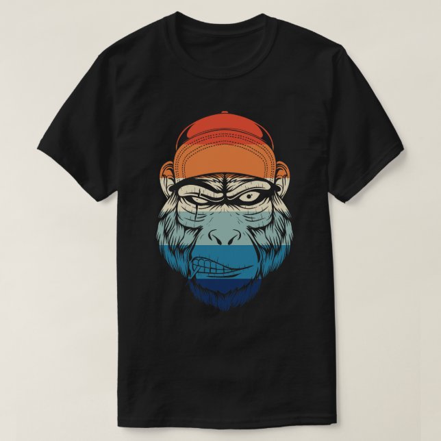 Vintag Tough Gorilla T-Shirt (Design vorne)