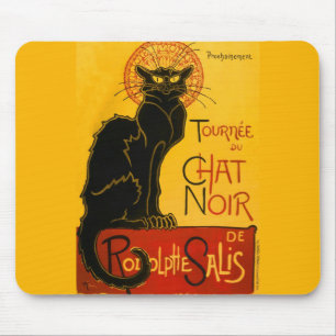 Vintag Tournée du Chat Noir Theophile Steinlen Mousepad