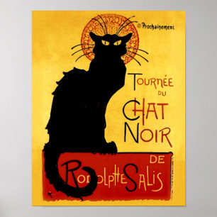 Vintag Tournée du Chat Noir, Theophile Steinlen Poster