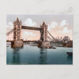 Vintag Tower Bridge London England Postkarte