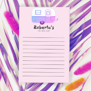 Vintag Trailer Camper Lebensmittelgeschäft bis DO  Post-it Klebezettel