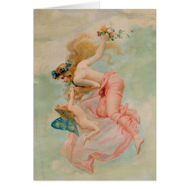 Vintag - Treffen von Fairy & Angel im Himmel, (Vorne)