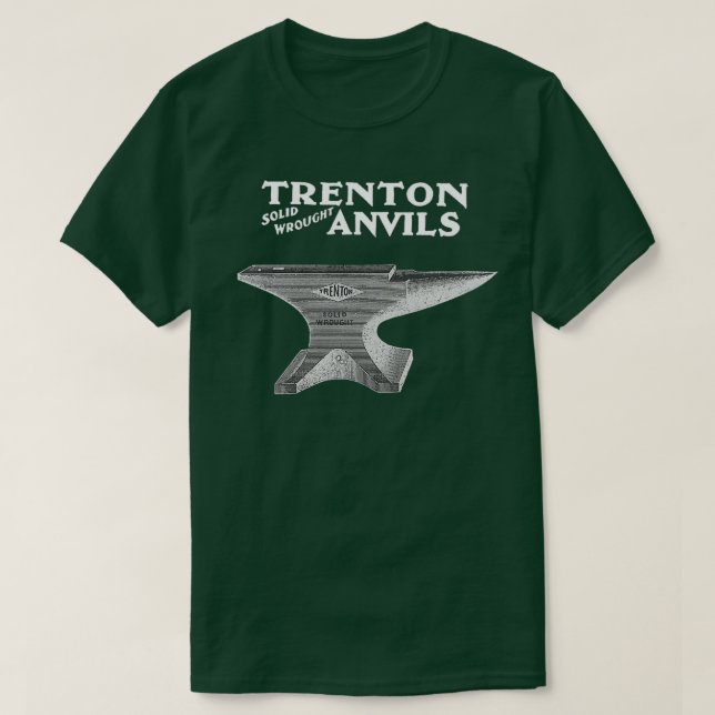 Vintag Trenton Anvil Blacksmithing T T-Shirt (Design vorne)