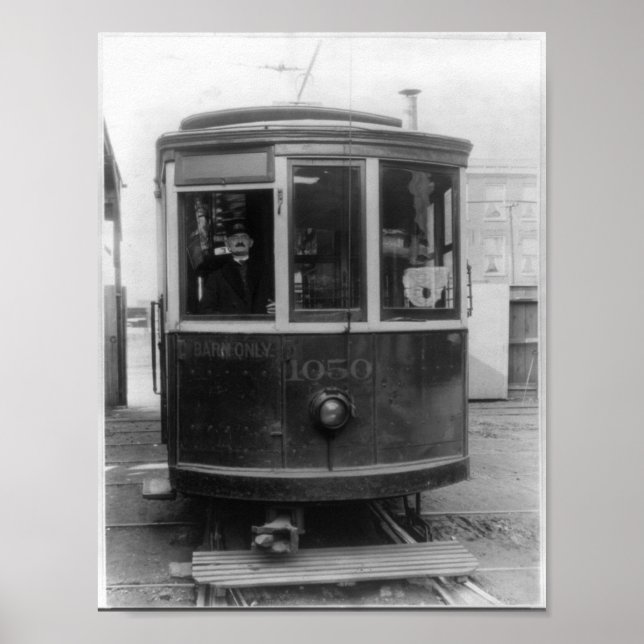 Vintag Trolley Poster (Vorne)