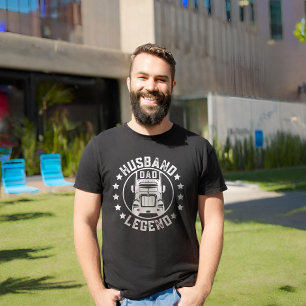 Vintag Trucker Vater Quote Sprichwort T-Shirt