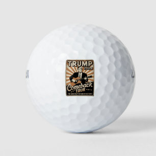 Vintag TRUMP 2024 Rocks COMEBACK TOUR Golfball