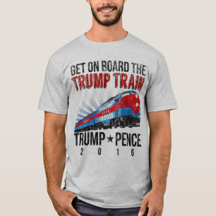 Vintag Trump Pence 2016 Donald Trump Train T-Shirt