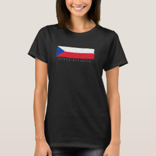 Vintag Tschechische Republik Urlaub Tschechische R T-Shirt