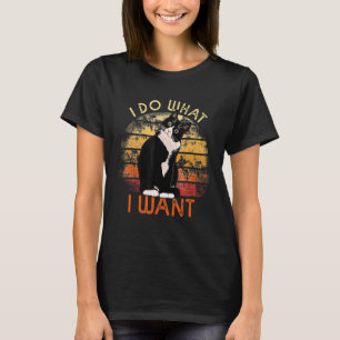Vintag Tu, was ich Niedliche Katze Gewollt habe T-Shirt