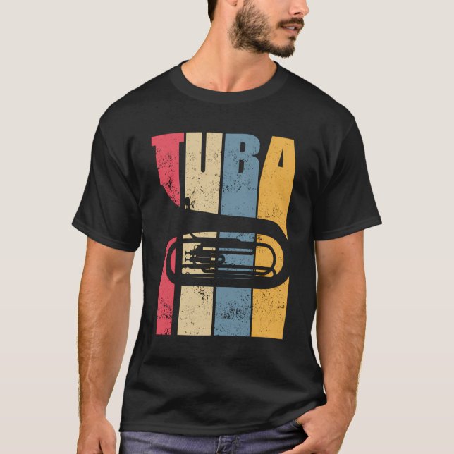 Vintag Tuba T-Shirt (Vorderseite)