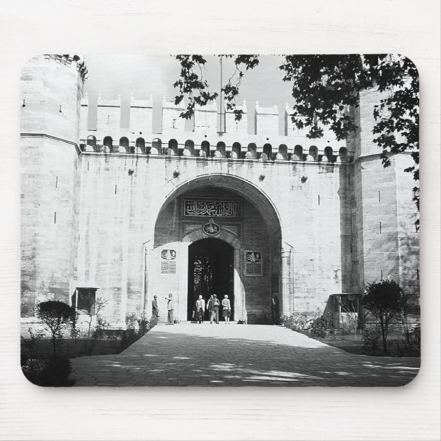 Vintag Turkey Istanbul Topkapi palace gate Case-M Mousepad (Vorne)
