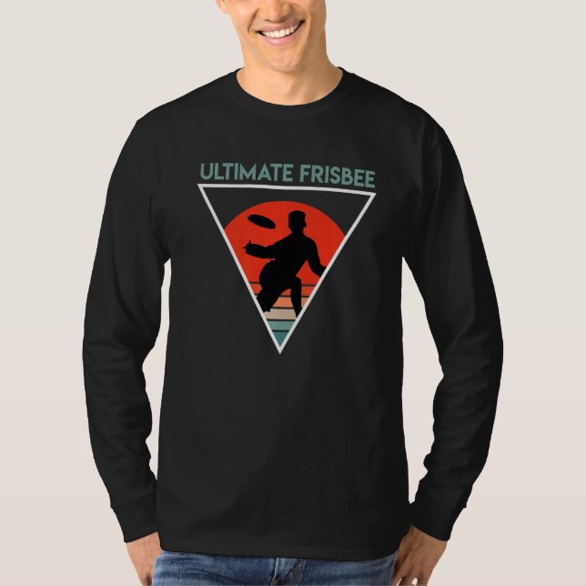 Vintag Ultimate Frisbee Retro T-Shirt (Vorderseite)