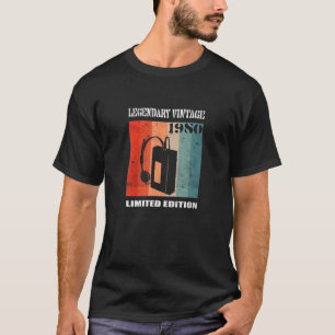 Vintag und Retro Geburtstag, Walkman, Vintag, Jahr T-Shirt