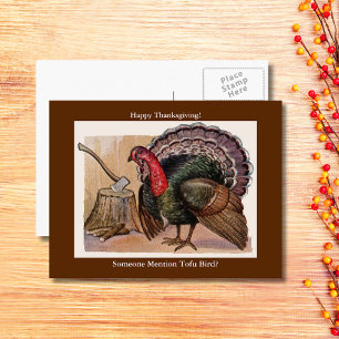 Vintag Urlaub Jemand erwähnt Tofu Bird, ZSSG Feiertagspostkarte