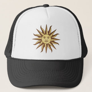 Vintag Uruguay Sun Trucker Hat Truckerkappe