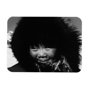Vintag USA Alaska eskimo Kind 1970 Magnet