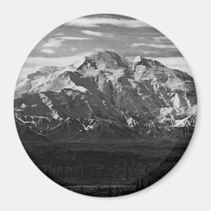 Vintag USA Alaska Mt Mckinley Nationalpark Magnet