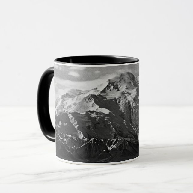 Vintag USA Alaska Mt Mckinley Nationalpark Tasse (Vorderseite Links)