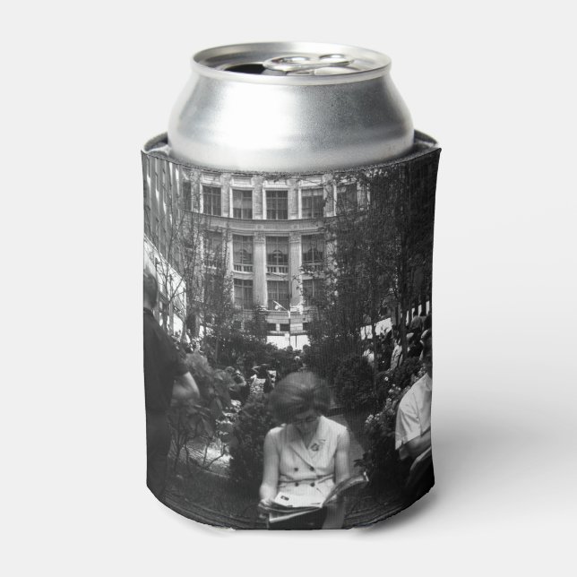 Vintag USA New York Rockefeller Center Dosenkühler (Kanne Vorderseite)