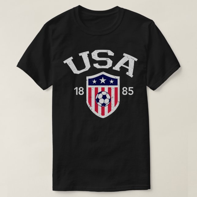 Vintag USA Soccer  T-Shirt (Design vorne)