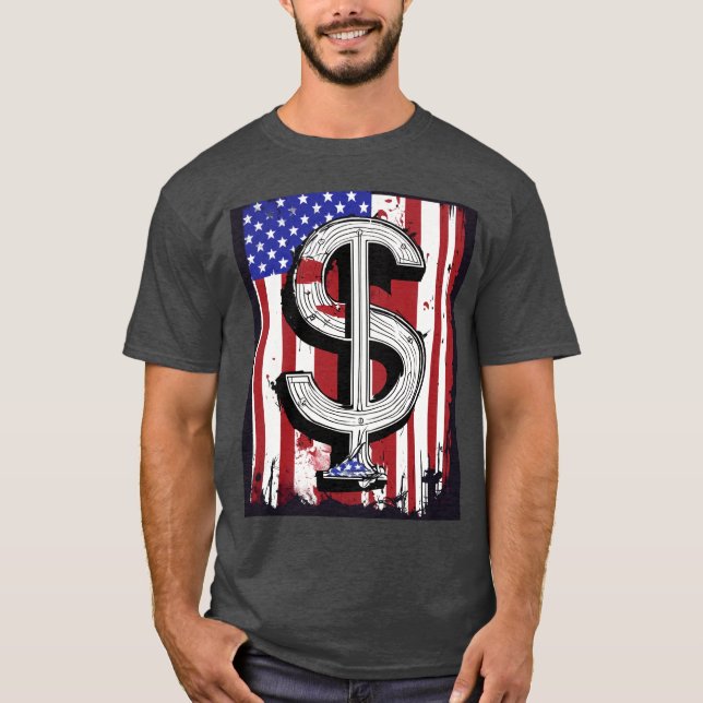 Vintag USA T - Shirt - Classic American Style (Vorderseite)