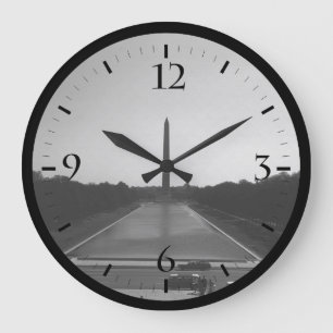 Vintag USA Washington Monument Case-Mate iPhone C Große Wanduhr