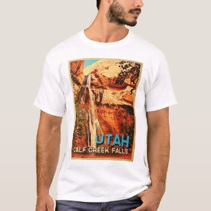 Vintag Utah Calf Creek Falls T-Shirt