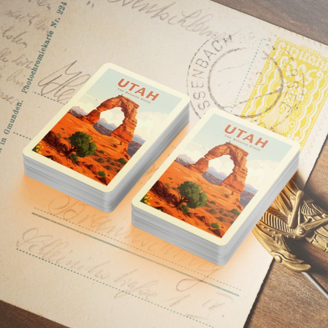 Vintag Utah Spielkarten (Von Creator hochgeladen)