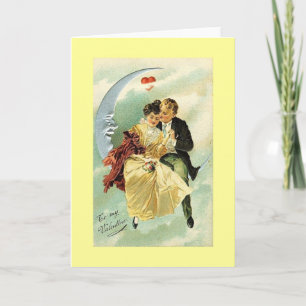 Vintag Valentine Feiertagskarte